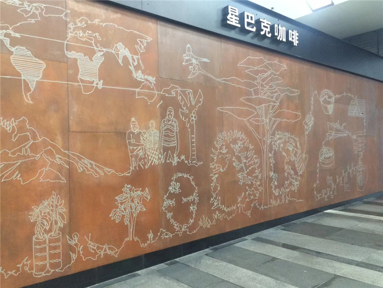 沛县耐候钢幕墙